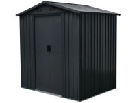 Floraworld Zahradní domek se sedlovou střechou S antracit 194 x 110 x 200 cm