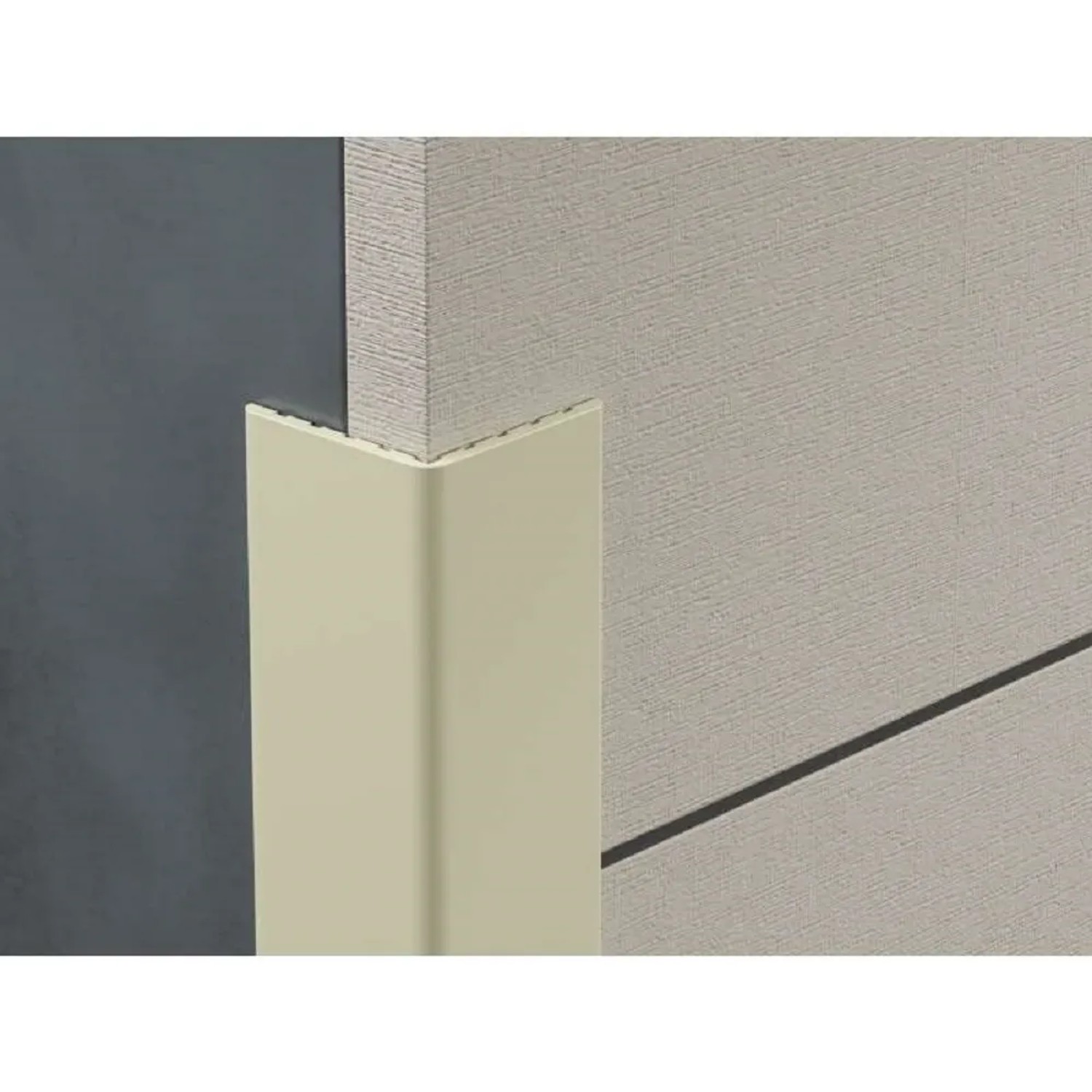 Ochranná rohová vnější lišta PVC, bílá, 27 x 27 mm, 2 m