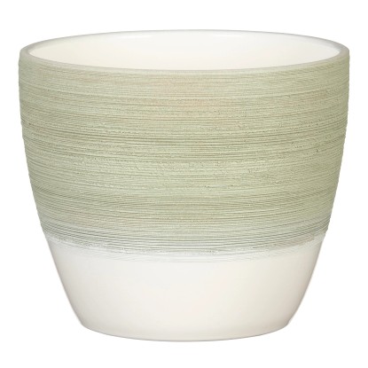Scheurich Obal na květináč 950 Matcha Cream, pr. 16 cm