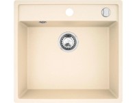Pyramis Granitový dřez Camea 1B, vanilla, 50 x 53 cm