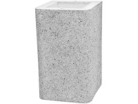 Eneko Komínový nástavec grilu, bílá, 50 cm