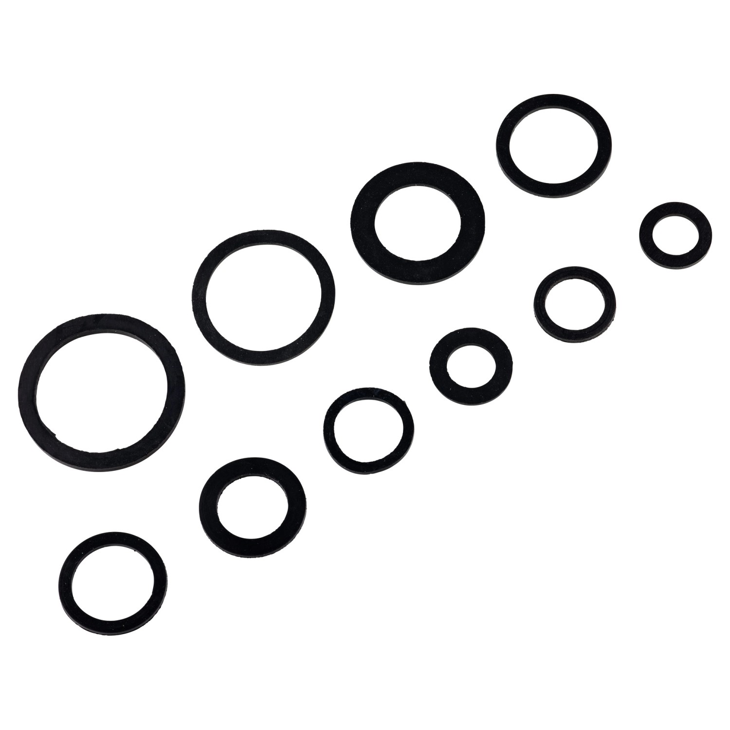 Variolux Sada gumových těsnění pro vysokotlaké spojky z mosazi