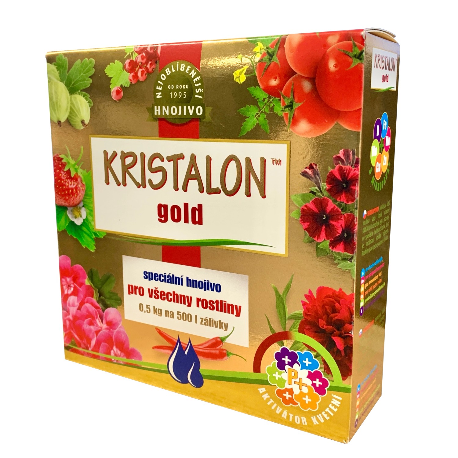 AGRO CS Prémiové hnojivo Kristalon - Gold 0,5 kg