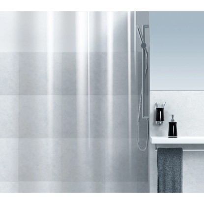 Spirella Sprchový závěs Transparent transparentní 180 cm x 200 cm
