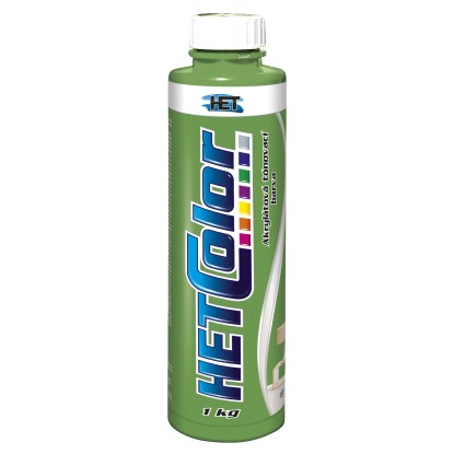 HETCOLOR Akrylátová tónovací barva zelená limetková 1 kg