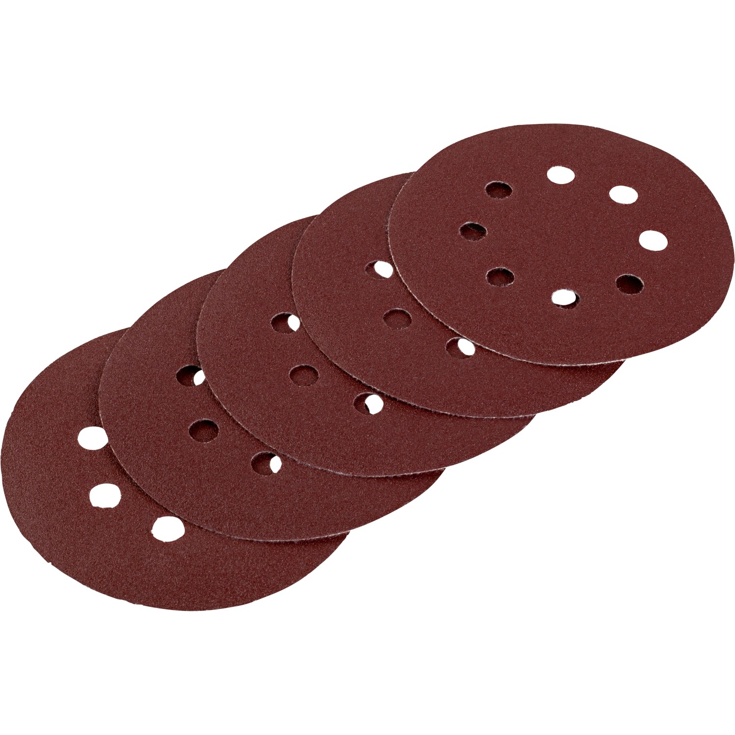 LUX-TOOLS Brusný papír pro excentrické brusky K320, pr. 125 mm, 5 ks