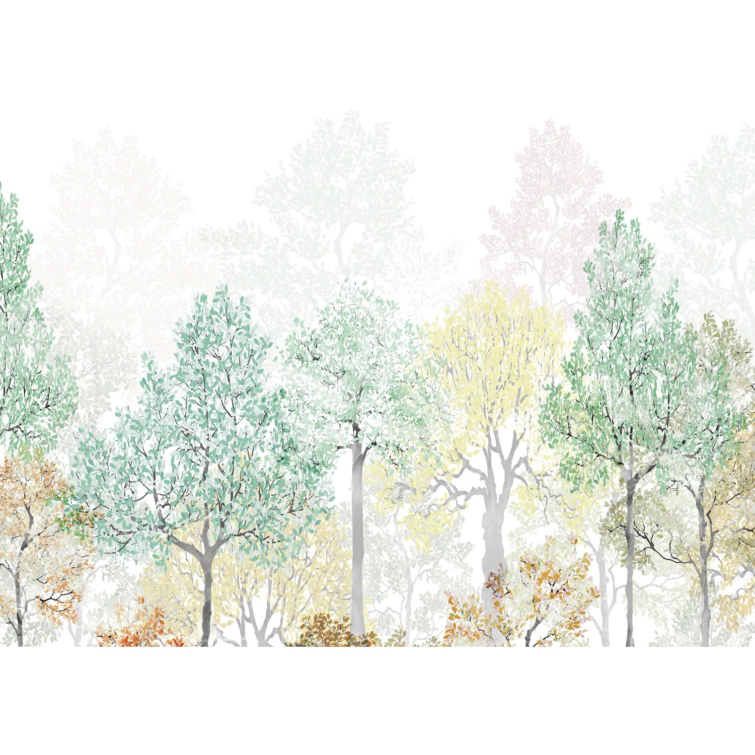 Komar Vliesová fototapeta Bright Rainbow 350 x 250 cm