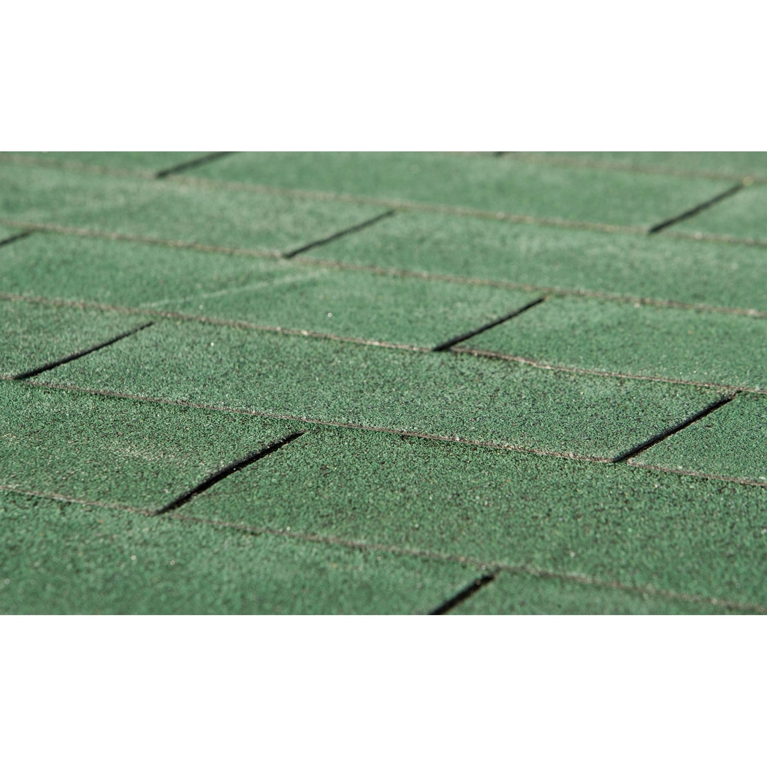 Weka Střešní šindele obdélníkové, zelená, 3 m2