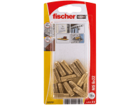 Fischer Mosazná hmoždinka MS 6 x 22 K NV, 15 ks