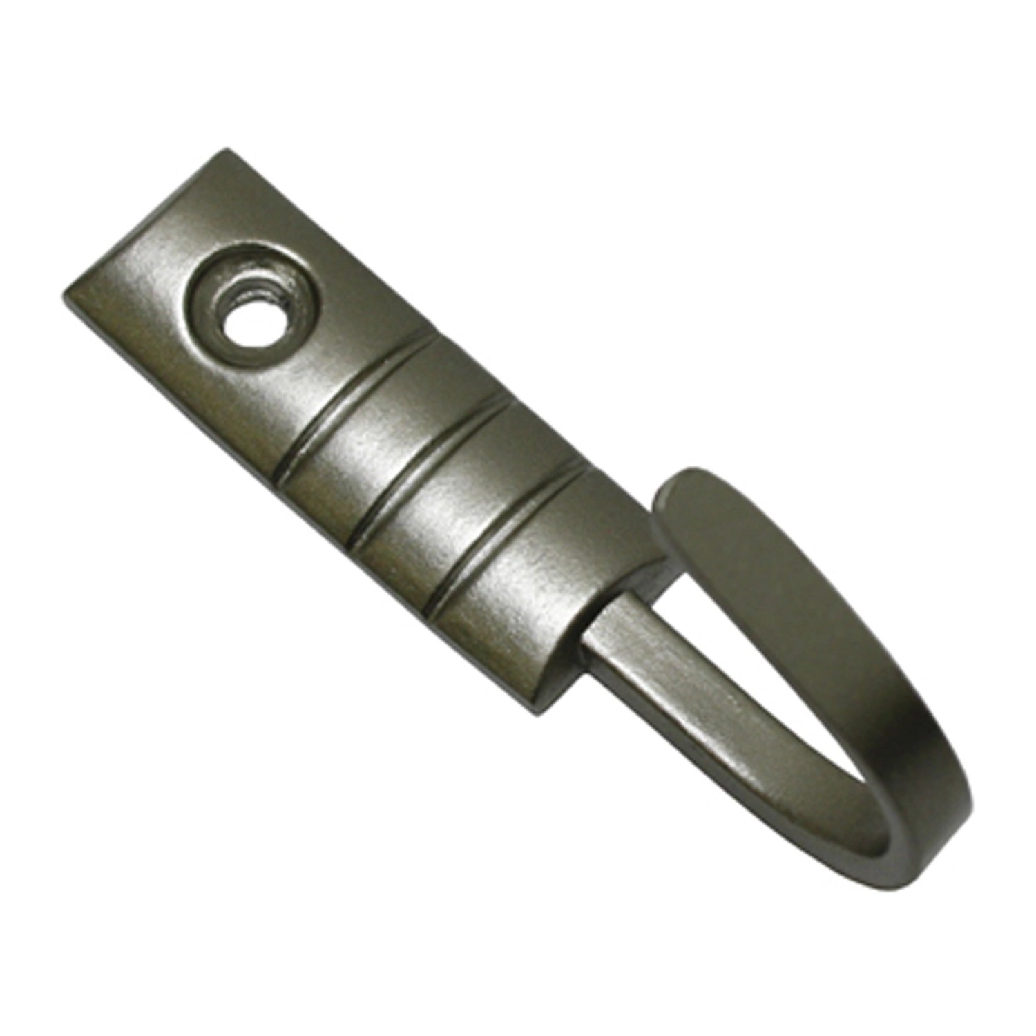 Gardinia Háček pro řasení, model Geo, matný stříbrný, 2,5 cm, 2 ks