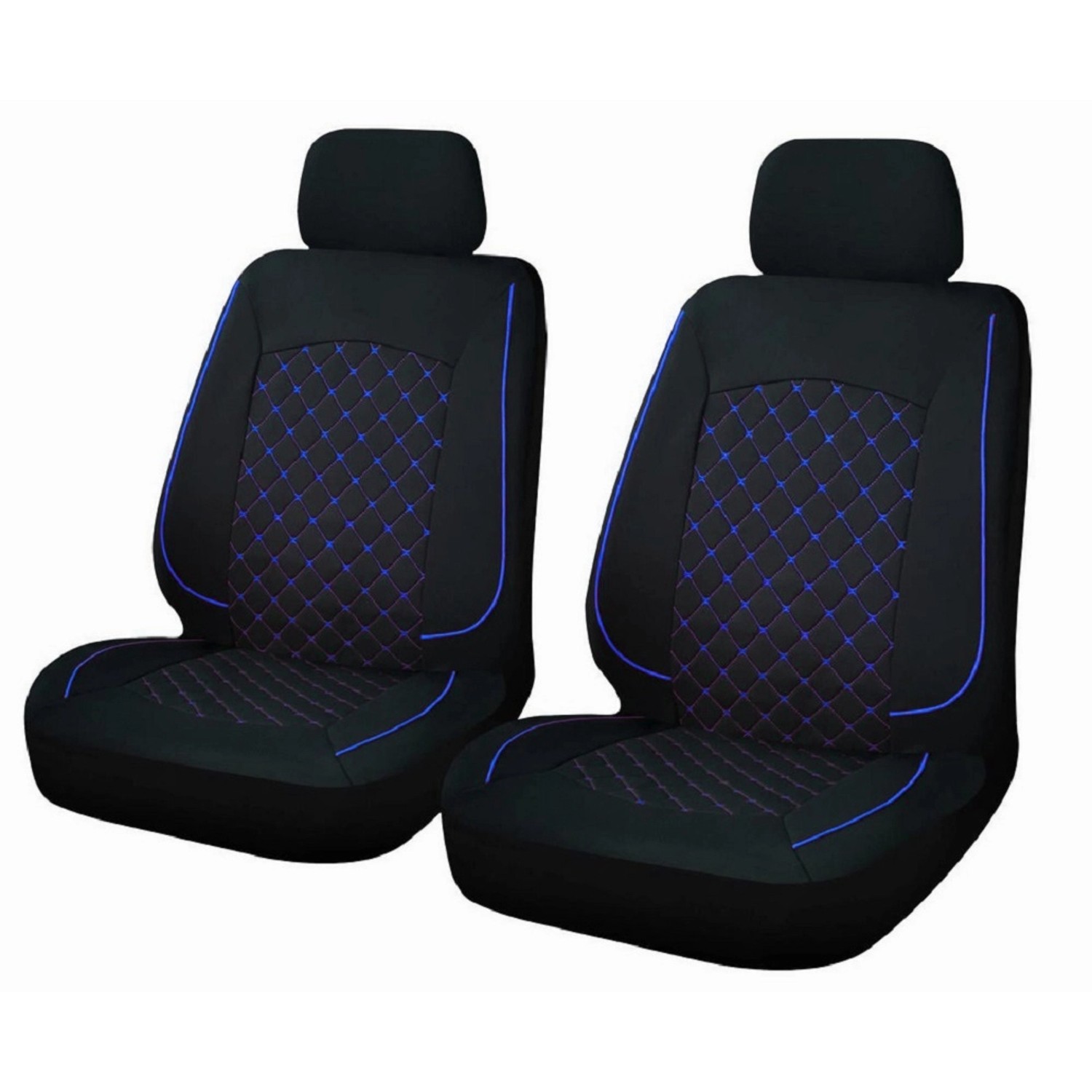 CAPPA Autopotahy na přední sedadla Como, univerzální, černá/modrá, 2 ks