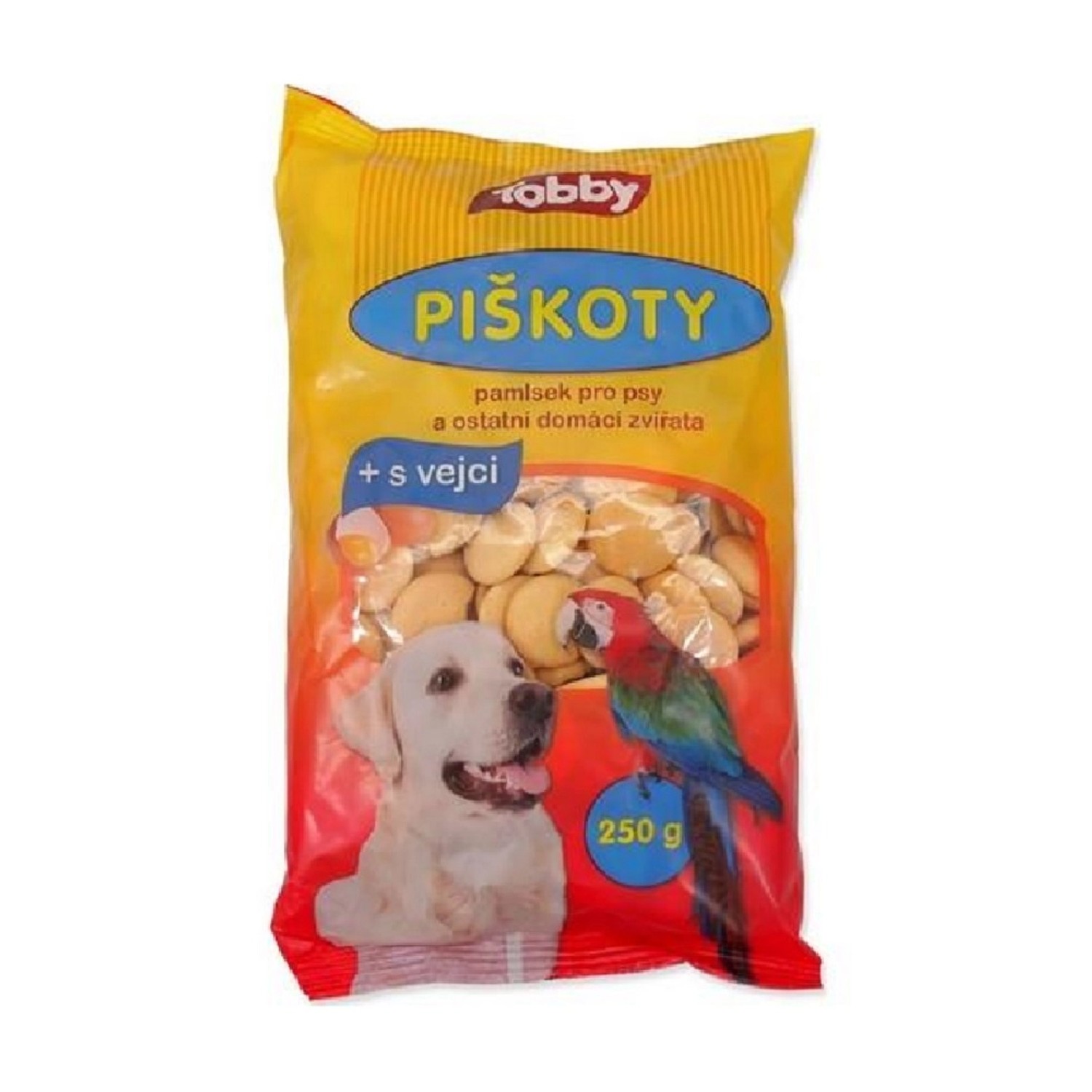 Tobby Piškoty pro psy a ostatní domácí zvířata 250 g