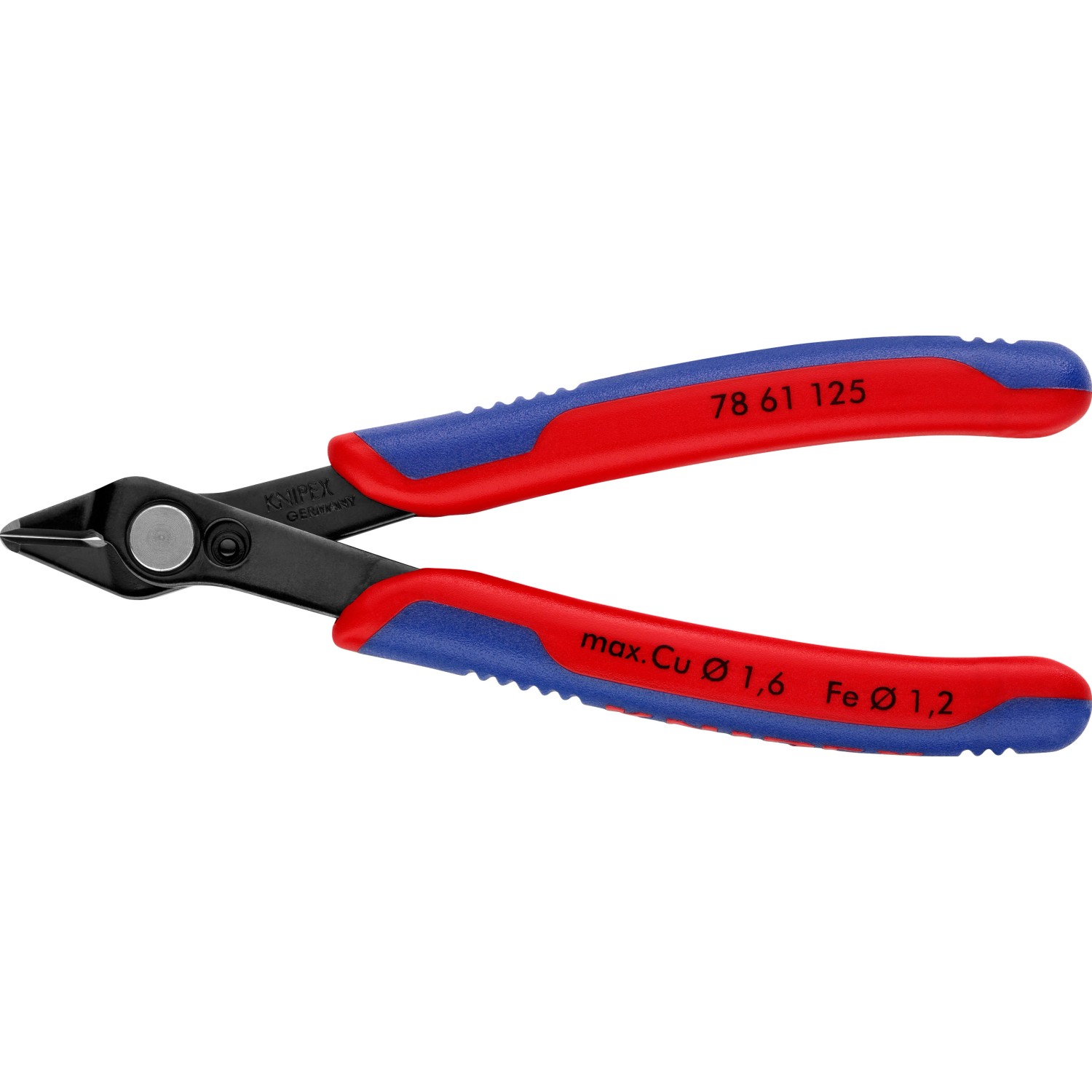 Knipex Kleště pro elektroniku Electronic Super Knips ESD, brunýrované, 125 mm