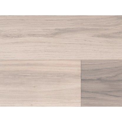 Laminátová podlaha Comfort Dub Silver, světlý vzhled dřeva s kresbou pro obytné a komerční prostory.