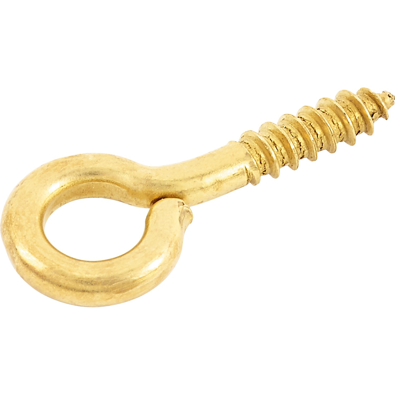 Oko s vrutem mosazné 2,3 x 12 mm, 6 ks