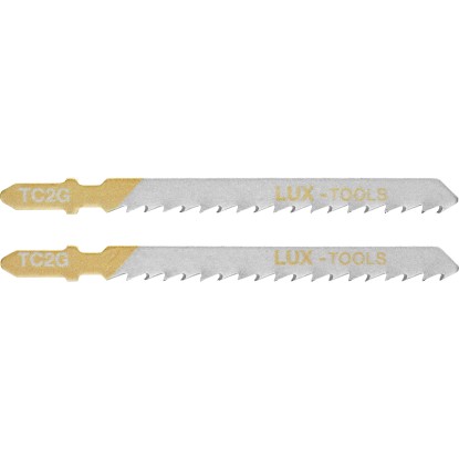 LUX-TOOLS Listy přímočaré pily na dřevo upínání T 75 mm hrubé