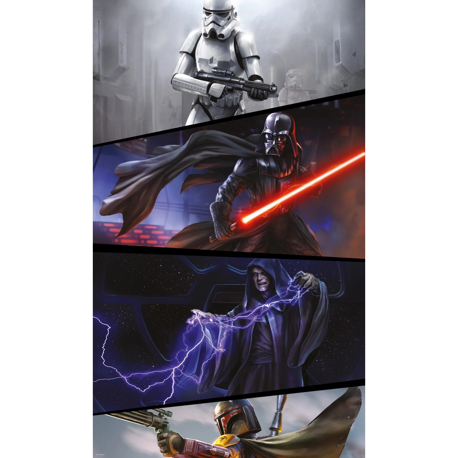 Komar Vliesová fototapeta Star Wars Moments Imperials 120 x 200 cm