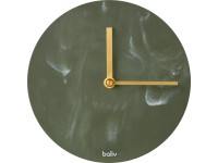baliv Nástěnné hodiny, zelené, polyresin