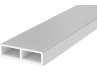 Splendoor Přechodová lišta dveří ThermoSpace na stěnu, šedá, š. 25 mm - metráž
