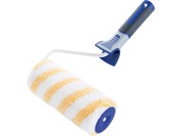 LUX-TOOLS PRO Váleček se zlatým vláknem, 3K rukojeť alu, hladké plochy, 18 cm LUX-TOOLS PRO Váleček se zlatým vláknem, 3K rukojeť alu, hladké plochy, 18 cm
