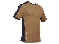 NINE WORTHS Pracovní tričko ANDY camel, vel. 3XL