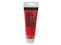 Daler Rowney Akrylová barva GRADUATE rumělka, 120 ml