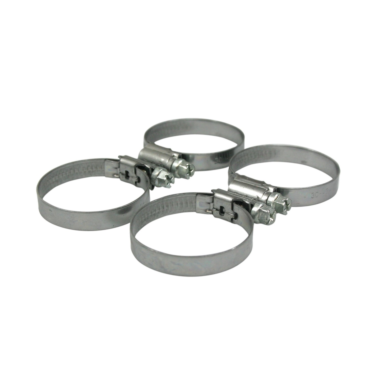 Sada nerezových hadicových svorek průměr 30 - 45 mm, 4 ks