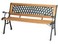 Designlink Zahradní lavička Lamba 126 x 74 x 52 cm