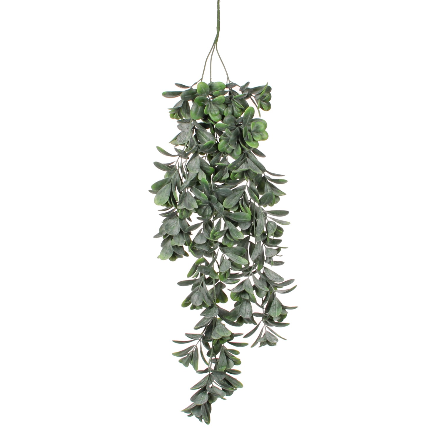 MICA Decorations Umělá větvička tlustice závěsná zelená 79 cm