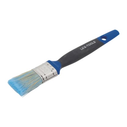 LUX-TOOLS Plochý štětec na laky s rukojetí Softgrip Universal 30 mm