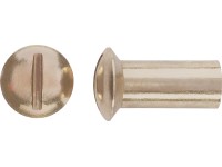 LUX-TOOLS Pouzdrová matice PZ poniklovaná mosaz M4 x 14 mm, 8 ks LUX-TOOLS Pouzdrová matice PZ poniklovaná mosaz M4 x 14 mm, 8 ks