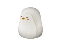 Rabalux Dětské noční svítidlo tučňák BALOO 0,40W 29lm 3000K + RGB IP20 16x11,1cm