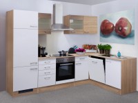 Flex-Well Kuchyně Florida 280x170cm/typ1-lednice/trouba/var.deska/digestoř/myčka