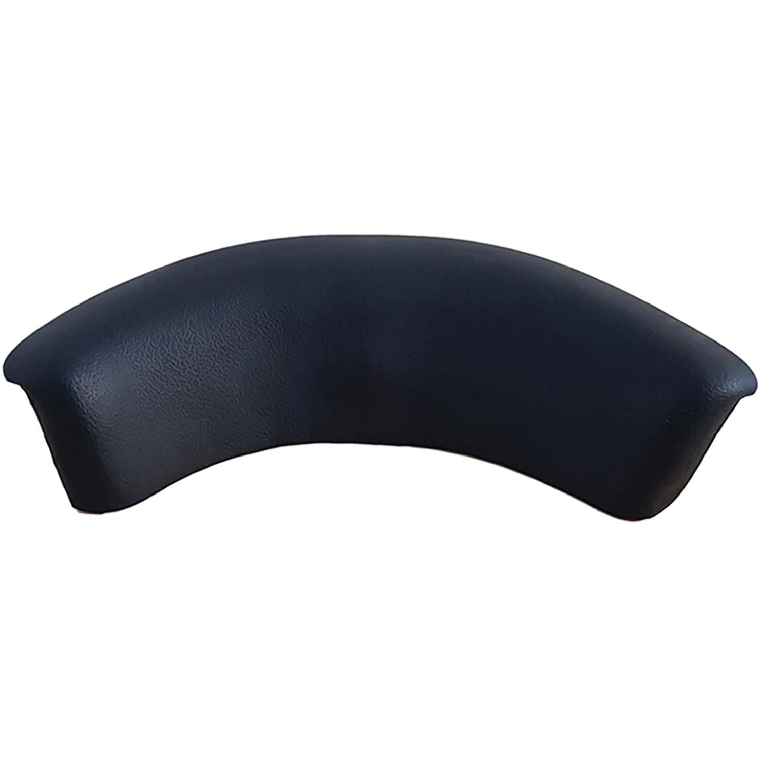 Nordlys Náhradní opěrka hlavy, zaoblená, antracitová, 6,5 x 29 x 3 cm