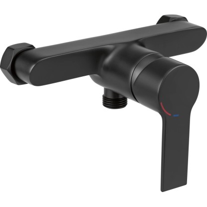 Páková sprchová baterie Bisenzio, matná černá, rozteč 150 mm