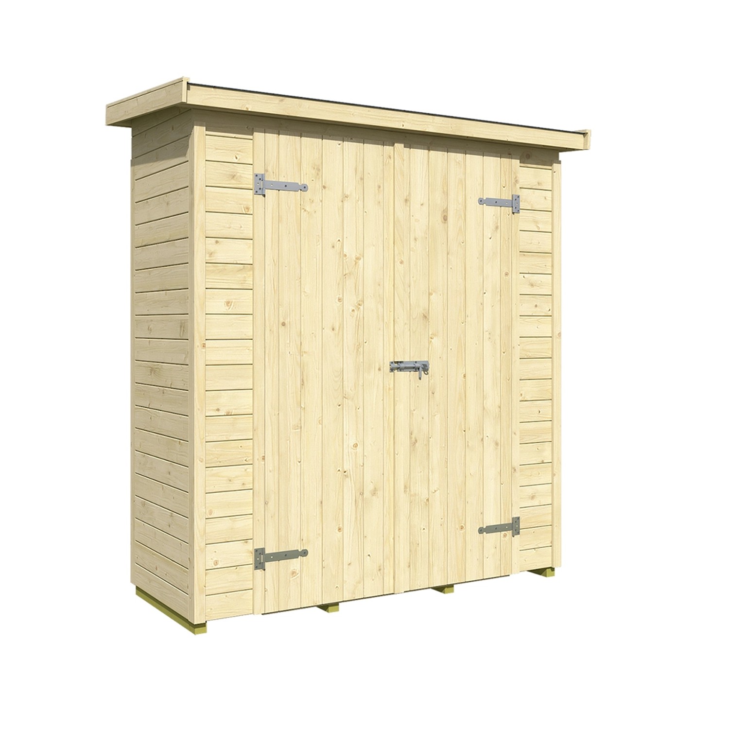 Weka Dřevěný domek na nářadí Mori 1.2, přírodní, 170 x 67 cm