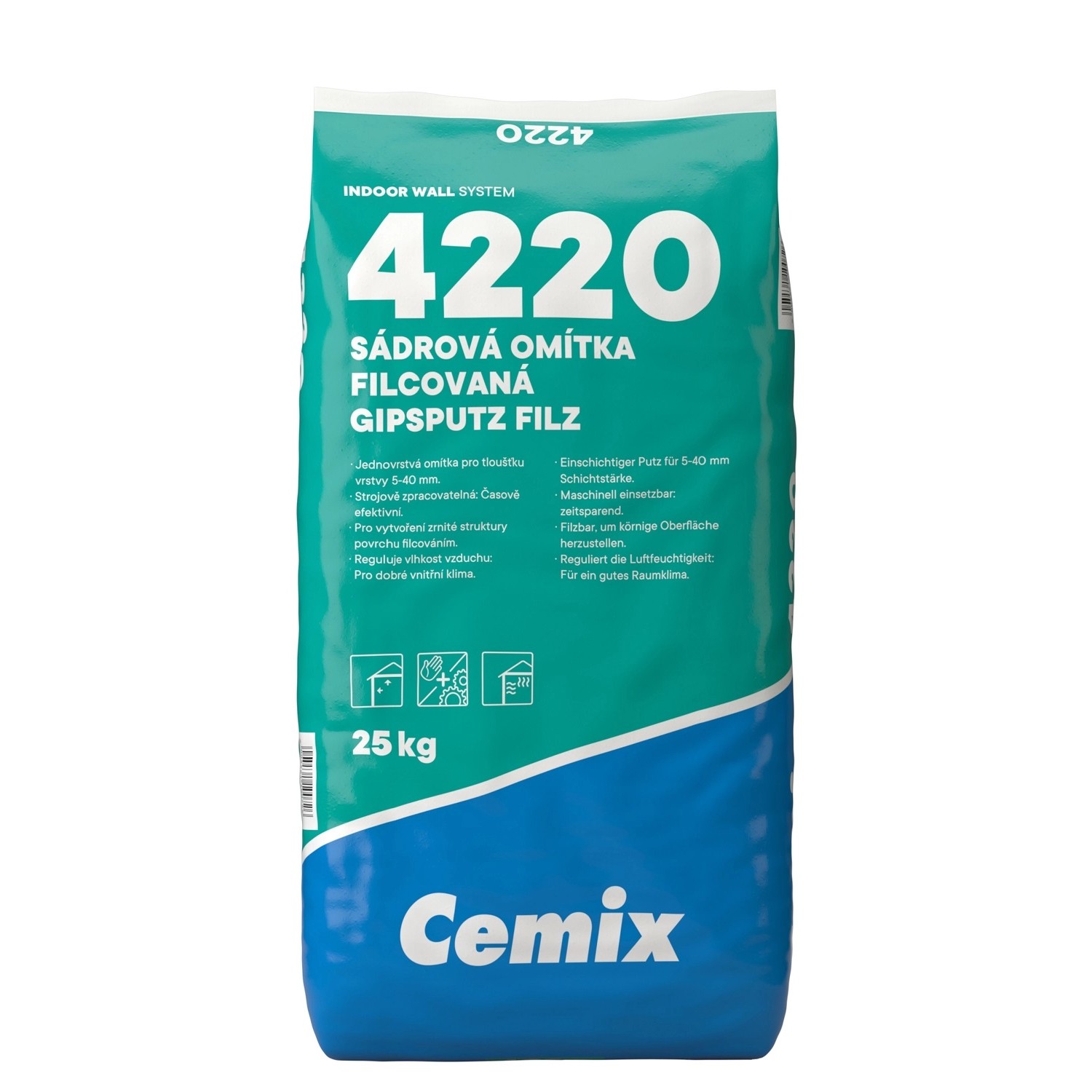 Cemix VELVETA filcovaná 25 kg
