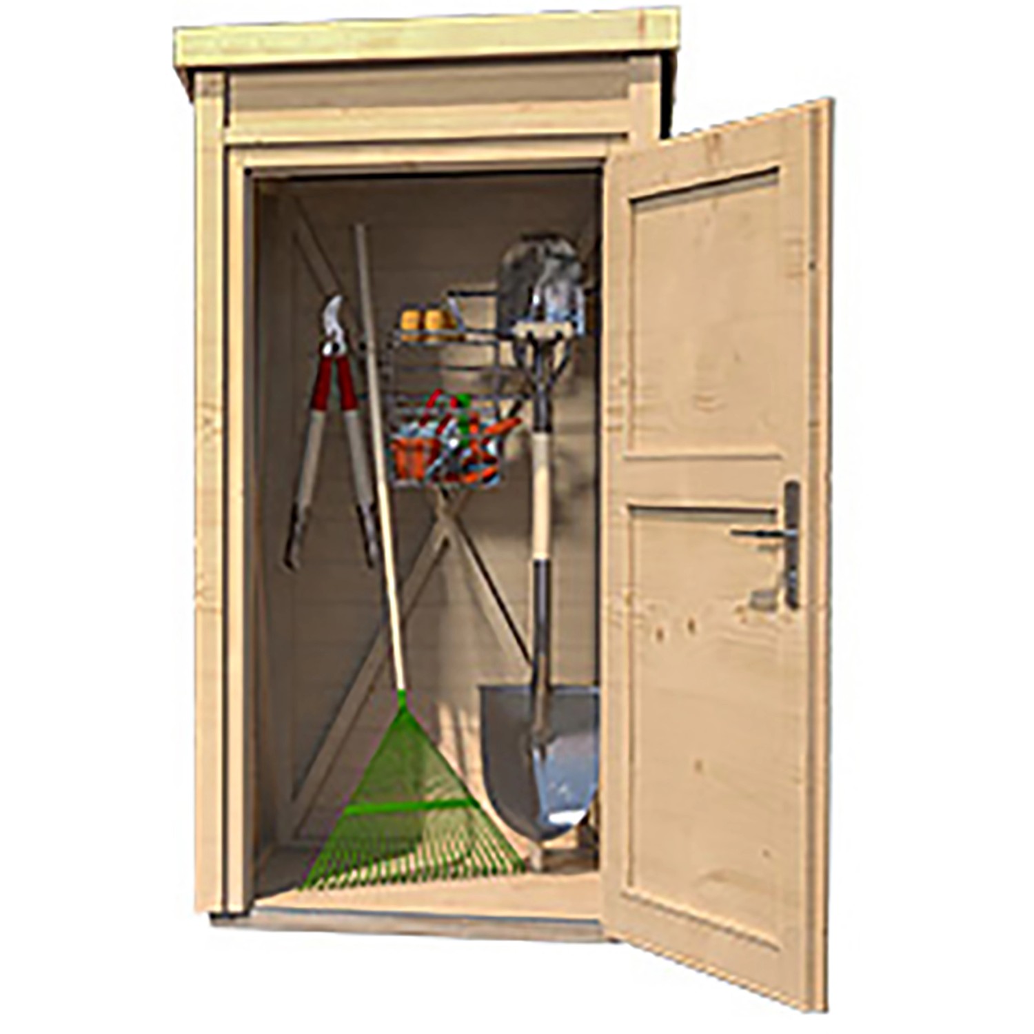 Weka Zahradní domek 367, přírodní, 102 x 95 cm