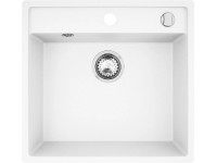 Pyramis Granitový dřez Camea 1B, snow, 50 x 53 cm Pyramis Granitový dřez Camea 1B, snow, 50 x 53 cm