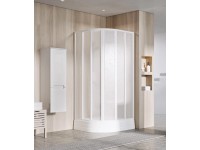 RAVAK Sprchový kout Supernova SKKP6 80x80 195 bílá + pearl