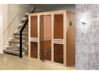 Weka Dřevěná sauna Kaarina 2 skl.dv., přírodní, 177x194x199 cm + Kompakt 5,4 kW Weka Dřevěná sauna Kaarina 2 skl.dv., přírodní, 177x194x199 cm + Kompakt 5,4 kW