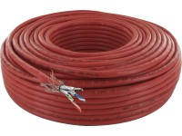 Schwaiger Síťový kabel CAT 7 (S/FTP), oranžová, 50 m