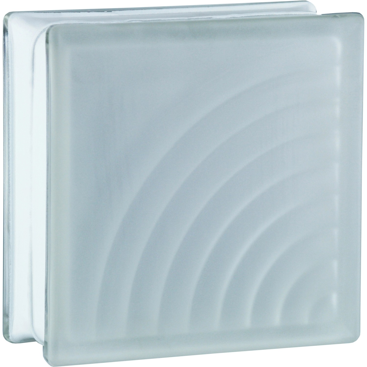 Fuchs Design Luxfera BM Midarc Super White mléčné sklo, 19 x 19 x 8 cm