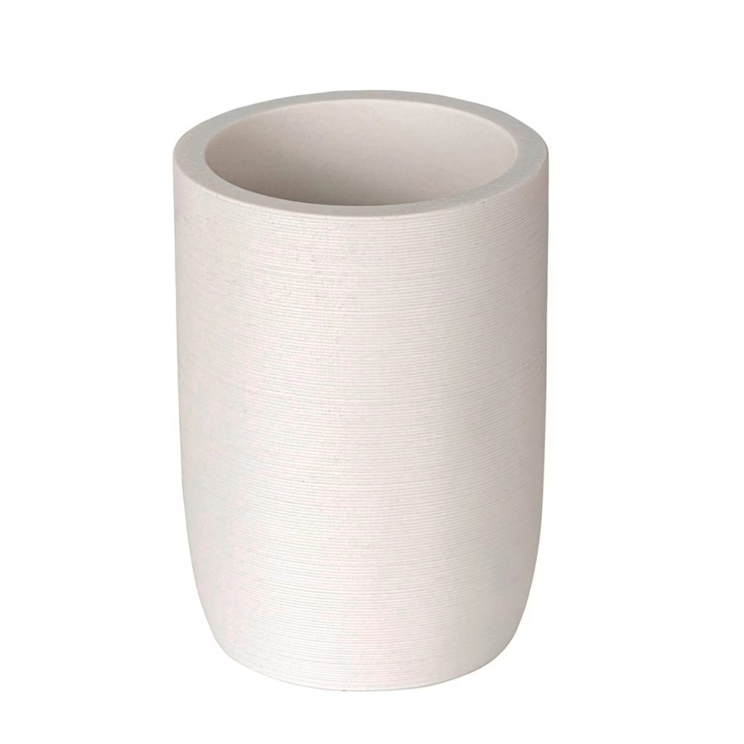 Wenko Kelímek na zubní kartáčky Altavalle, bílá, pr. 8 x 10,5 cm