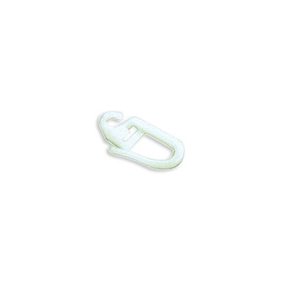Gardinia Háček kvalita POM bílý 12 mm, 10 ks