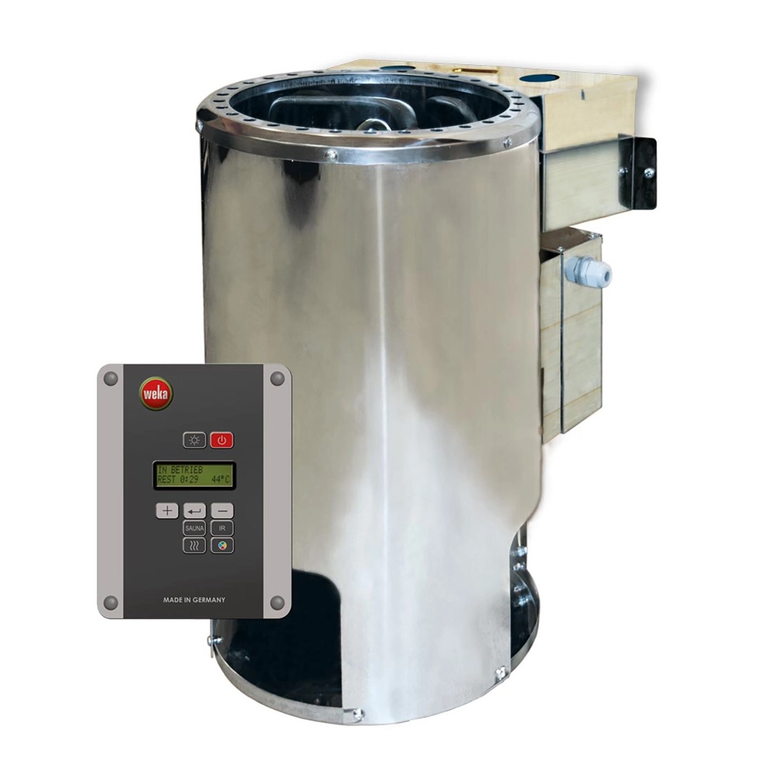 Weka Sada saunových kamen č. 5, 3,6 kW BioS 230 V, vč. přip. kabelu