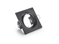 Trio Vestavné svítidlo Jura 1 x GU10, černá matná 80 x 80 x 70 mm