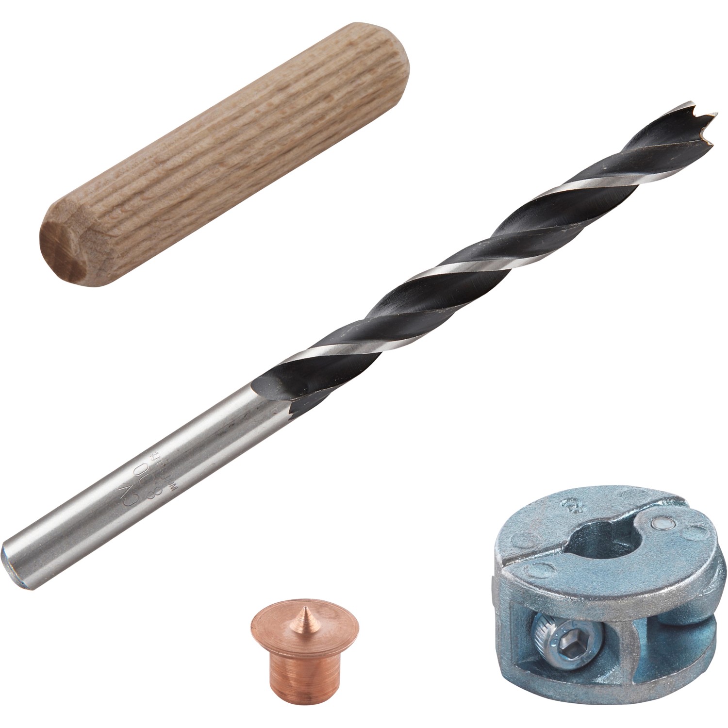 wolfcraft Kolíkovací souprava, 28 ks, pr. 8 mm