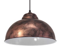 EGLO Závěsné svítidlo Truro2, měděné barvy starožitného vzhledu