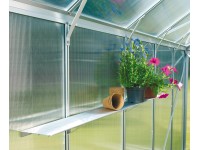 Hliníková police 122 x 15 cm